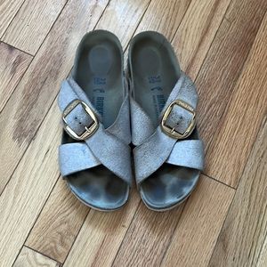 Cross Cross Birkenstocks Size 37